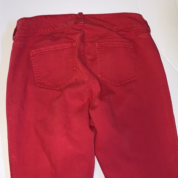 Torrid Red Ankle Cropped Skinny Jean Leggings - Women’s Size 16S - Picture 4 of 8